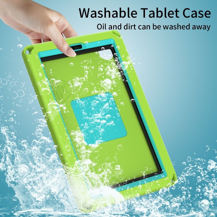 For Samsung Galaxy Tab A 8.0 T290/T295 2019 EVA Hybrid PC Shockproof Tablet Case with Frame(Grass Green) - Other Galaxy Tab PC by buy2fix | Online Shopping UK | buy2fix