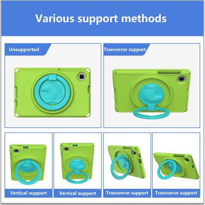 For Samsung Galaxy Tab A 8.0 T290/T295 2019 EVA Hybrid PC Shockproof Tablet Case with Frame(Grass Green) - Other Galaxy Tab PC by buy2fix | Online Shopping UK | buy2fix