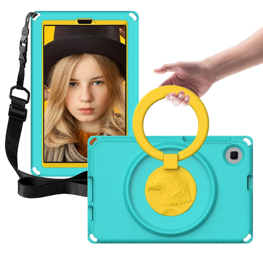 For Samsung Galaxy Tab A 8.0 T290/T295 2019 EVA Hybrid PC Shockproof Tablet Case with Frame(Glacial Green) - Other Galaxy Tab PC by buy2fix | Online Shopping UK | buy2fix