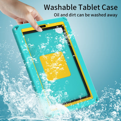 For Samsung Galaxy Tab A 8.0 T290/T295 2019 EVA Hybrid PC Shockproof Tablet Case with Frame(Glacial Green) - Other Galaxy Tab PC by buy2fix | Online Shopping UK | buy2fix