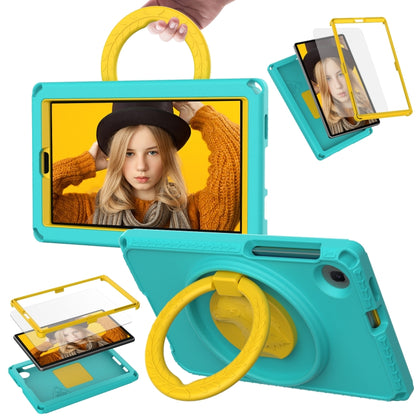 For Samsung Galaxy Tab A 8.0 T290/T295 2019 EVA Hybrid PC Shockproof Tablet Case with Frame(Glacial Green) - Other Galaxy Tab PC by buy2fix | Online Shopping UK | buy2fix
