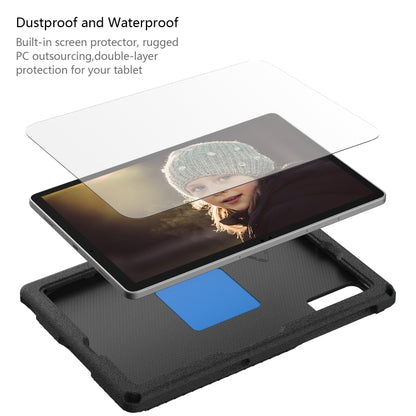 For Samsung Galaxy Tab A9+ 10.95 X210 EVA Hybrid PC Shockproof Tablet Case with Frame(Black) - Other Galaxy Tab PC by buy2fix | Online Shopping UK | buy2fix