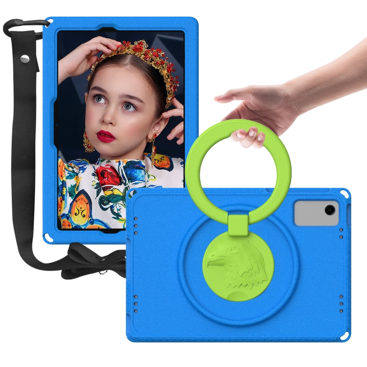 For Samsung Galaxy Tab A9+ 10.95 X210 EVA Hybrid PC Shockproof Tablet Case with Frame(Blue) - Other Galaxy Tab PC by buy2fix | Online Shopping UK | buy2fix