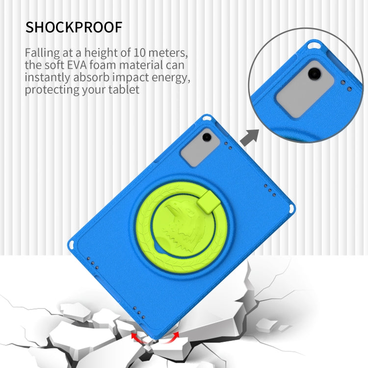 For Samsung Galaxy Tab A9+ 10.95 X210 EVA Hybrid PC Shockproof Tablet Case with Frame(Blue) - Other Galaxy Tab PC by buy2fix | Online Shopping UK | buy2fix