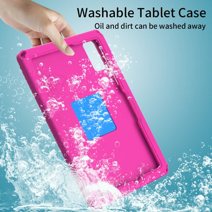 For Samsung Galaxy Tab A9+ 10.95 X210 EVA Hybrid PC Shockproof Tablet Case with Frame(Rose Red) - Other Galaxy Tab PC by buy2fix | Online Shopping UK | buy2fix