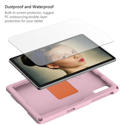 For Samsung Galaxy Tab A9+ 10.95 X210 EVA Hybrid PC Shockproof Tablet Case with Frame(Pink) - Other Galaxy Tab PC by buy2fix | Online Shopping UK | buy2fix