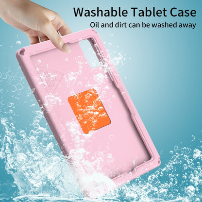 For Samsung Galaxy Tab A9+ 10.95 X210 EVA Hybrid PC Shockproof Tablet Case with Frame(Pink) - Other Galaxy Tab PC by buy2fix | Online Shopping UK | buy2fix