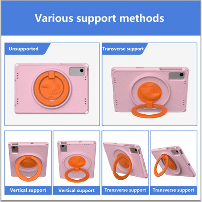 For Samsung Galaxy Tab A9+ 10.95 X210 EVA Hybrid PC Shockproof Tablet Case with Frame(Pink) - Other Galaxy Tab PC by buy2fix | Online Shopping UK | buy2fix