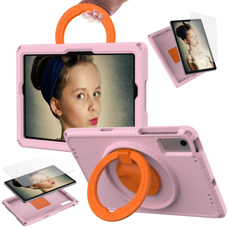 For Samsung Galaxy Tab A9+ 10.95 X210 EVA Hybrid PC Shockproof Tablet Case with Frame(Pink) - Other Galaxy Tab PC by buy2fix | Online Shopping UK | buy2fix