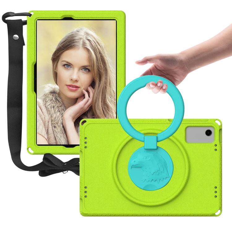 For Samsung Galaxy Tab A9+ 10.95 X210 EVA Hybrid PC Shockproof Tablet Case with Frame(Grass Green) - Other Galaxy Tab PC by buy2fix | Online Shopping UK | buy2fix