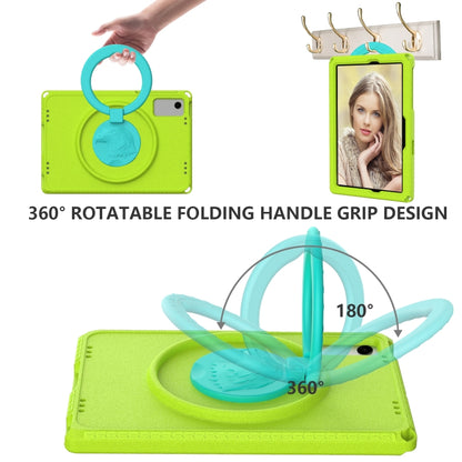 For Samsung Galaxy Tab A9+ 10.95 X210 EVA Hybrid PC Shockproof Tablet Case with Frame(Grass Green) - Other Galaxy Tab PC by buy2fix | Online Shopping UK | buy2fix