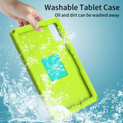 For Samsung Galaxy Tab A9+ 10.95 X210 EVA Hybrid PC Shockproof Tablet Case with Frame(Grass Green) - Other Galaxy Tab PC by buy2fix | Online Shopping UK | buy2fix