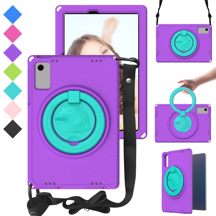 For Samsung Galaxy Tab A9+ 10.95 X210 EVA Hybrid PC Shockproof Tablet Case with Frame(Purple) - Other Galaxy Tab PC by buy2fix | Online Shopping UK | buy2fix