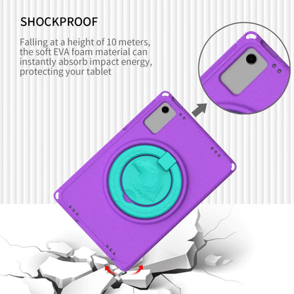 For Samsung Galaxy Tab A9+ 10.95 X210 EVA Hybrid PC Shockproof Tablet Case with Frame(Purple) - Other Galaxy Tab PC by buy2fix | Online Shopping UK | buy2fix