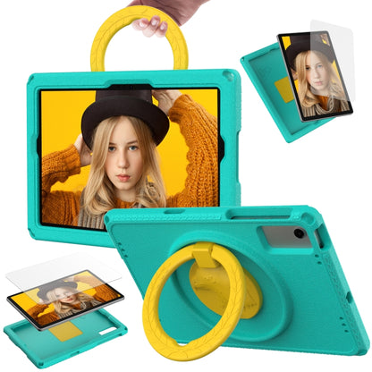 For Samsung Galaxy Tab A9+ 10.95 X210 EVA Hybrid PC Shockproof Tablet Case with Frame(Glacial Green) - Other Galaxy Tab PC by buy2fix | Online Shopping UK | buy2fix
