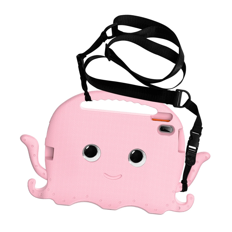 For iPad 2025 / 2022 Octopus Style EVA + PC Tablet Case with Strap(Pink) - iPad 2025 / 2022 Cases by buy2fix | Online Shopping UK | buy2fix