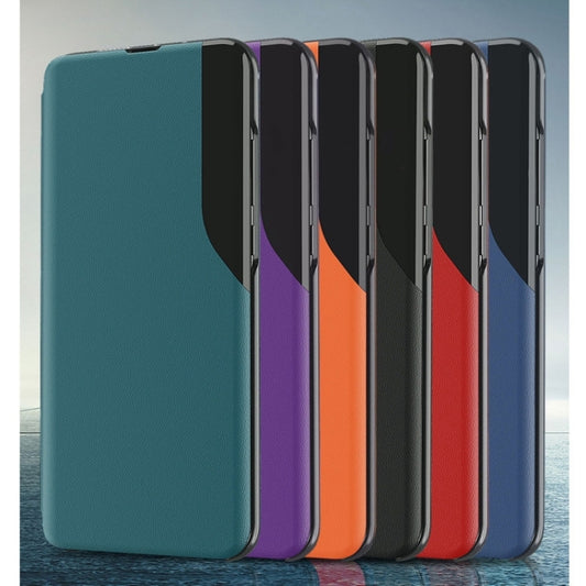 For Xiaomi Redmi 12C Attraction Flip Holder Leather Phone Case(Black) - Xiaomi Cases by buy2fix | Online Shopping UK | buy2fix