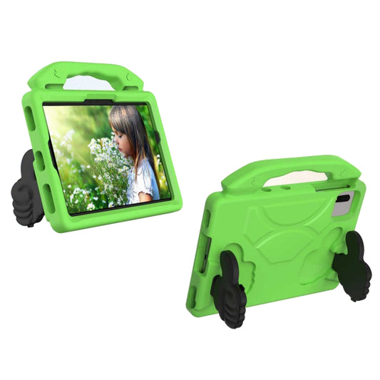 For  Lenovo Tab M11 /Xiaoxin Pad 11 2024 Thumb Bracket EVA Shockproof Tablet Case(Green) - Lenovo by buy2fix | Online Shopping UK | buy2fix