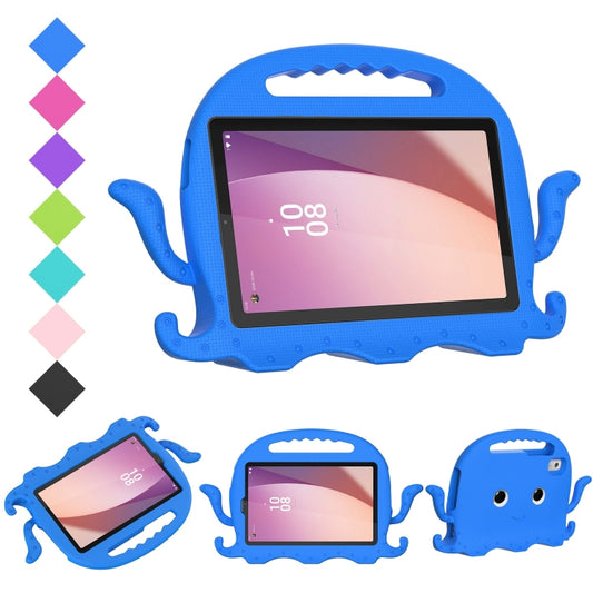 For Lenovo Tab M9 2023 Octopus Style EVA Hybrid PC Shockproof Tablet Case with Strap(Blue) - Lenovo by buy2fix | Online Shopping UK | buy2fix