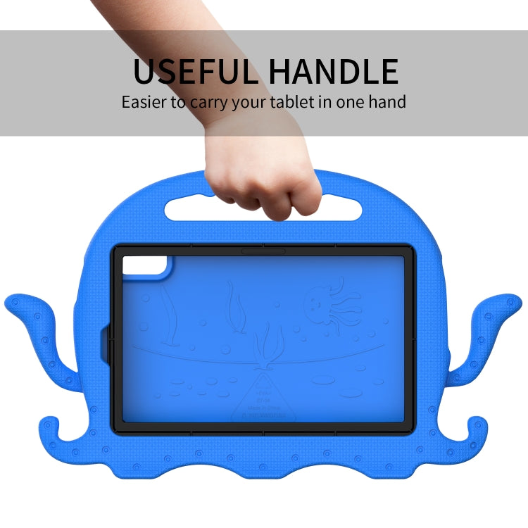 For Lenovo Tab M9 2023 Octopus Style EVA Hybrid PC Shockproof Tablet Case with Strap(Blue) - Lenovo by buy2fix | Online Shopping UK | buy2fix