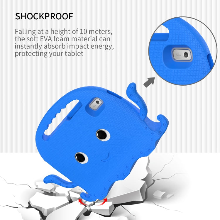 For Lenovo Tab M9 2023 Octopus Style EVA Hybrid PC Shockproof Tablet Case with Strap(Blue) - Lenovo by buy2fix | Online Shopping UK | buy2fix