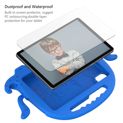 For Lenovo Tab M9 2023 Octopus Style EVA Hybrid PC Shockproof Tablet Case with Strap(Blue) - Lenovo by buy2fix | Online Shopping UK | buy2fix