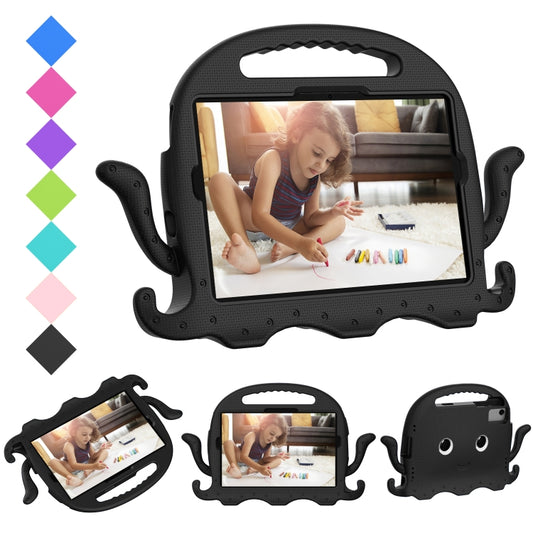 For Lenovo Tab M11 /Xiaoxin Pad 11 2024 Octopus Style EVA Hybrid PC Shockproof Tablet Case with Strap(Black) - Lenovo by buy2fix | Online Shopping UK | buy2fix