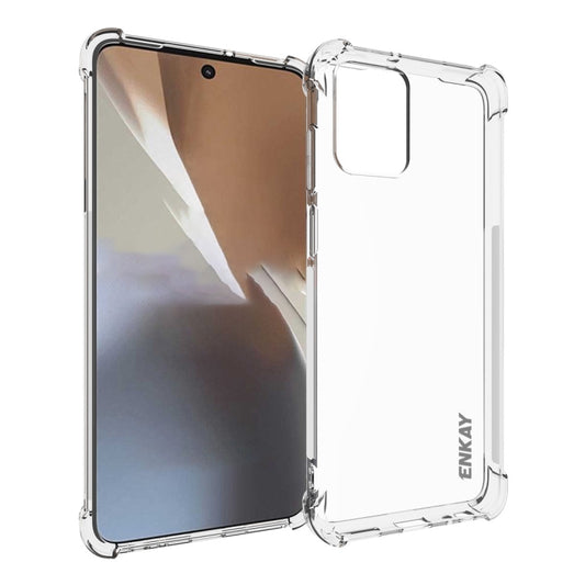 For Motorola Moto G Power 4G 2023 ENKAY Hat-Prince Transparent TPU Shockproof Phone Case - Motorola Cases by ENKAY | Online Shopping UK | buy2fix