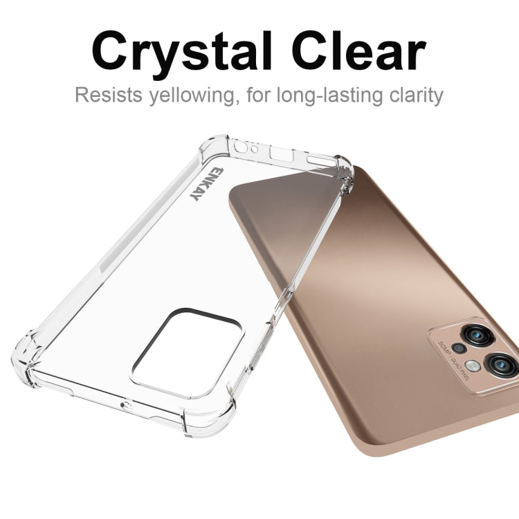 For Motorola Moto G Power 4G 2023 ENKAY Hat-Prince Transparent TPU Shockproof Phone Case - Motorola Cases by ENKAY | Online Shopping UK | buy2fix