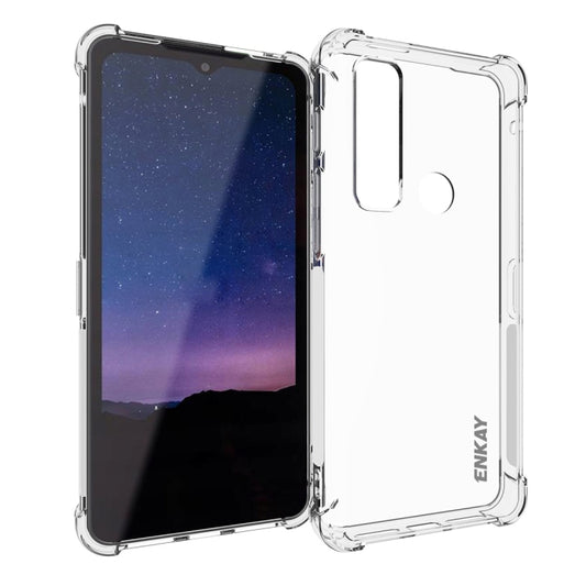 For Motorola Defy 2 ENKAY Hat-Prince Transparent TPU Shockproof Phone Case - Motorola Cases by ENKAY | Online Shopping UK | buy2fix