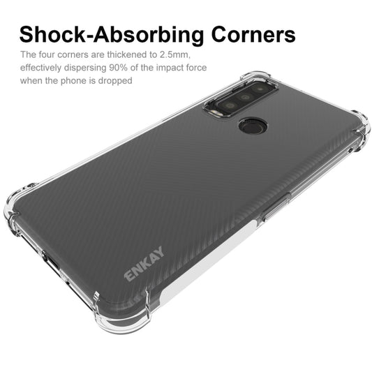 For Motorola Defy 2 ENKAY Hat-Prince Transparent TPU Shockproof Phone Case - Motorola Cases by ENKAY | Online Shopping UK | buy2fix