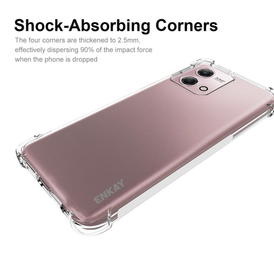 For Motorola Moto G Stylus 5G 2023 ENKAY Hat-Prince Transparent TPU Shockproof Phone Case - Motorola Cases by ENKAY | Online Shopping UK | buy2fix
