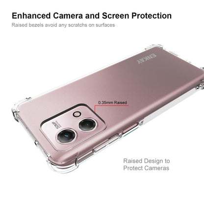 For Motorola Moto G Stylus 5G 2023 ENKAY Hat-Prince Transparent TPU Shockproof Phone Case - Motorola Cases by ENKAY | Online Shopping UK | buy2fix