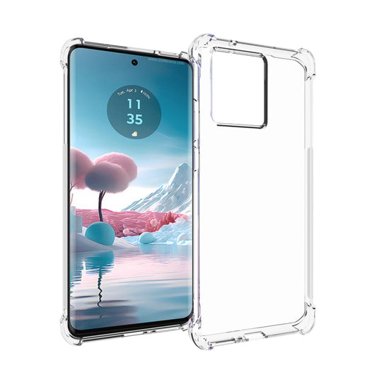 For Motorola Edge 40 Neo 5G ENKAY Hat-Prince Transparent TPU Shockproof Phone Case - Motorola Cases by ENKAY | Online Shopping UK | buy2fix