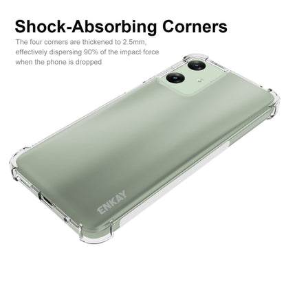 For Motorola Moto G Play 4G 2024 ENKAY Hat-Prince Transparent TPU Shockproof Phone Case - Motorola Cases by ENKAY | Online Shopping UK | buy2fix