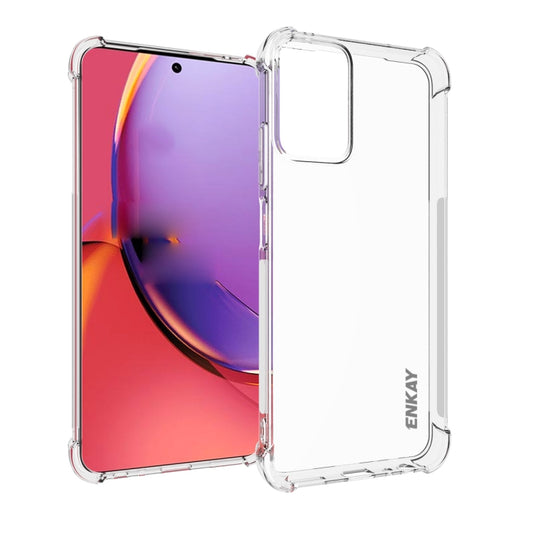 For Motorola Moto G Power 5G 2024 ENKAY Hat-Prince Transparent TPU Shockproof Phone Case - Motorola Cases by ENKAY | Online Shopping UK | buy2fix