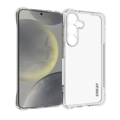 For Samsung Galaxy S25+ 5G ENKAY Hat-Prince Transparent TPU Shockproof Phone Case - Galaxy S25+ 5G Cases by ENKAY | Online Shopping UK | buy2fix