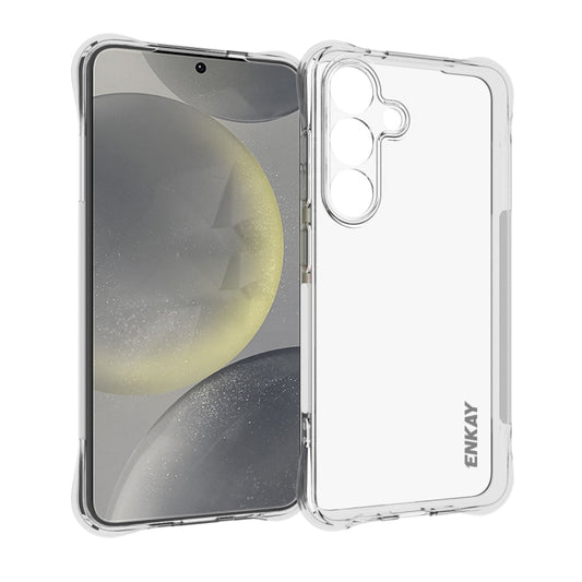 For Samsung Galaxy S25+ 5G ENKAY Hat-Prince Transparent TPU Shockproof Phone Case - Galaxy S25+ 5G Cases by ENKAY | Online Shopping UK | buy2fix