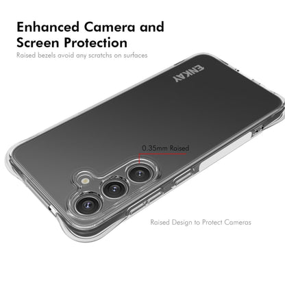For Samsung Galaxy S25+ 5G ENKAY Hat-Prince Transparent TPU Shockproof Phone Case - Galaxy S25+ 5G Cases by ENKAY | Online Shopping UK | buy2fix