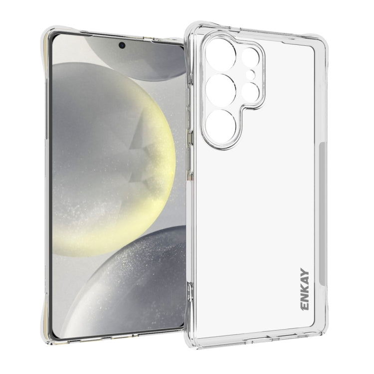 For Samsung Galaxy S25 Ultra 5G ENKAY Hat-Prince Transparent TPU Shockproof Phone Case - Galaxy S25 Ultra 5G Cases by ENKAY | Online Shopping UK | buy2fix