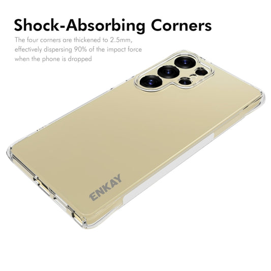 For Samsung Galaxy S25 Ultra 5G ENKAY Hat-Prince Transparent TPU Shockproof Phone Case - Galaxy S25 Ultra 5G Cases by ENKAY | Online Shopping UK | buy2fix