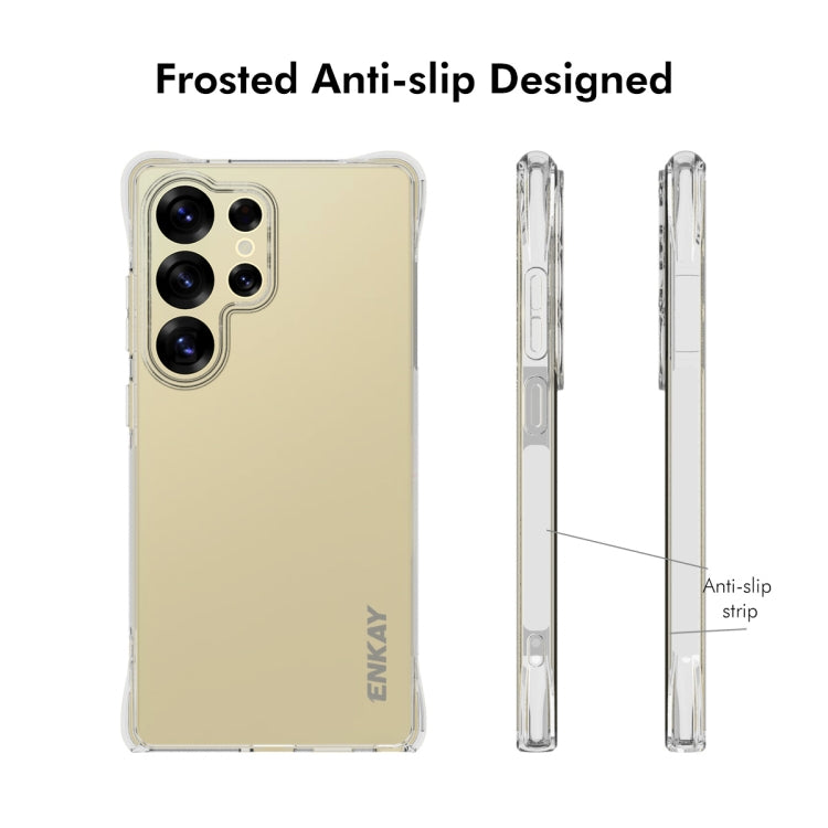For Samsung Galaxy S25 Ultra 5G ENKAY Hat-Prince Transparent TPU Shockproof Phone Case - Galaxy S25 Ultra 5G Cases by ENKAY | Online Shopping UK | buy2fix