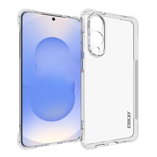 For Galaxy S25 Edge 5G ENKAY Hat-Prince Transparent TPU Shockproof Phone Case
