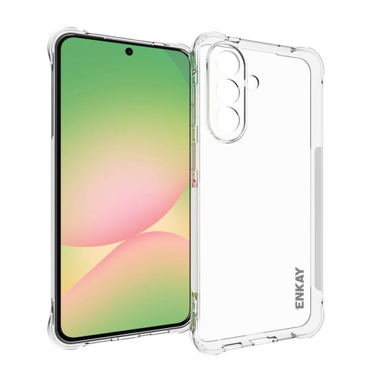 For Galaxy A57 5G ENKAY Hat-Prince Transparent TPU Shockproof Phone Case