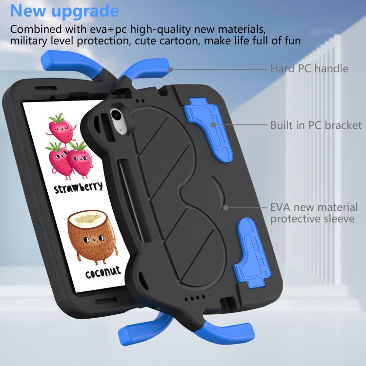 For iPad Air 2022 / Air 2020 10.9 Ice Baby EVA Shockproof Hard PC Tablet Case(Black+Blue) - iPad Air (2022) / (2020) 10.9 Cases by buy2fix | Online Shopping UK | buy2fix