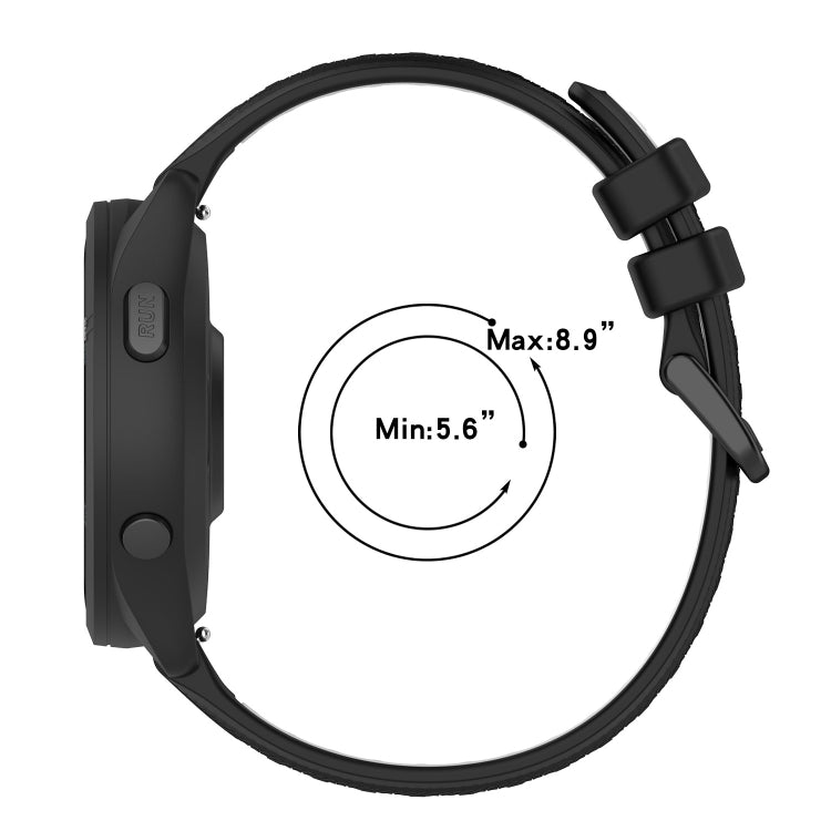 For Huawei GT2 Pro 22mm Sports Two-Color Silicone Watch Band(Black+Green) by buy2fix