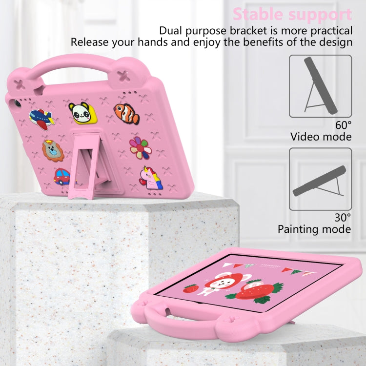 For Walmart Onn 10.1 2022 / 100071485 Handle Kickstand Children EVA Shockproof PC Tablet Case(Pink) - Others by buy2fix | Online Shopping UK | buy2fix