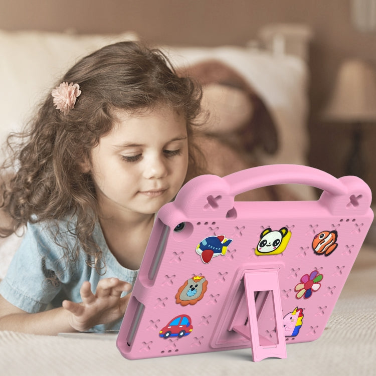 For Walmart Onn 10.1 2022 / 100071485 Handle Kickstand Children EVA Shockproof PC Tablet Case(Pink) - Others by buy2fix | Online Shopping UK | buy2fix