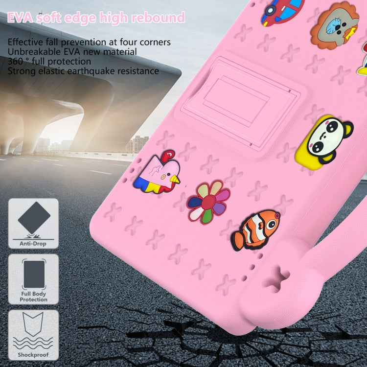 For Walmart Onn 10.1 2022 / 100071485 Handle Kickstand Children EVA Shockproof PC Tablet Case(Pink) - Others by buy2fix | Online Shopping UK | buy2fix