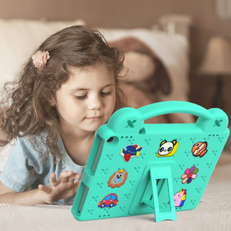 For Walmart Onn 10.1 2022 / 100071485 Handle Kickstand Children EVA Shockproof PC Tablet Case(Mint Green) - Others by buy2fix | Online Shopping UK | buy2fix